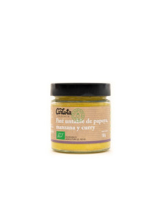 Pate de Papaya, Manzana y Curry Bio 180g Carlota Organic